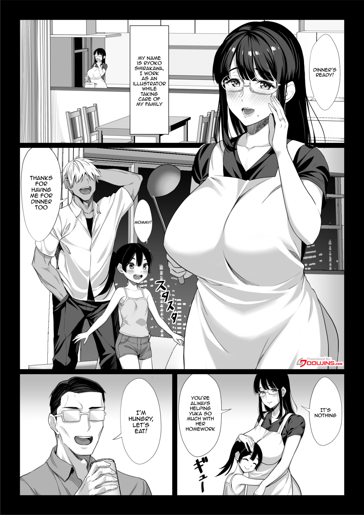 Hentai Manga Comic-A Story About a Plain Wife Falling As a Masochist To a Dick-Read-2